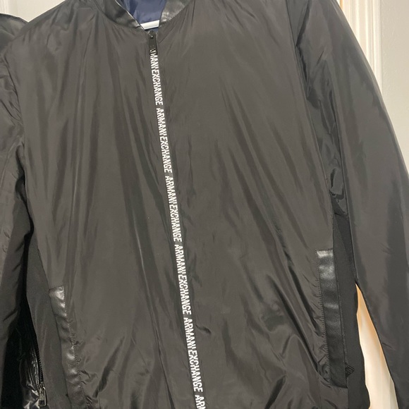 Men’s black bomber jacket - Picture 6 of 7